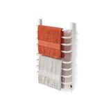 Toalheiro Térmico 220v para 2 Toalhas Fio Lado Direito Branco - Flape