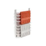 Toalheiro Térmico 220v para 2 Toalhas Fio Lado Esquerdo Branco - Flape