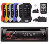 Toca Cd Pioneer Deh-s1150 Saída Sub + Controle Stetsom 200m