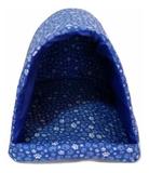 Toca Iglu Casinha Pra Cachorro Medio Porte Cama Pra Cachorro Gato Caminha Pet De Cachorro Seu Pet Shop Azul M. - Mundico petshop