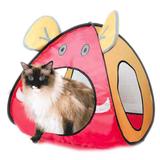 Toca Para Gato Em Nylon Modelo Ratinho - Chalesco