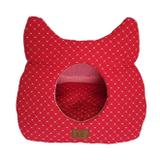 Toca Para Gato Vermelho Fábrica Pet