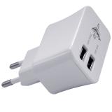 Tomada Adaptador Parede 2 Usb Carregador Celular Mp3 Tablet - Hamy