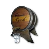 Tonél De Carvalho Carote Barril P/ Cachaça 2 Litros - Top tóneis