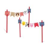 Topo de Bolo para Decoração Tema Fazendinha - Cromus