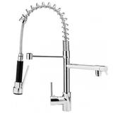 Torneira Cozinha Gourmet Com Spray Com Bica Móvel 50 Cm - Ultravendas
