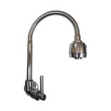 Torneira Flexível Gourmet 1/4 de Volta Parede Inteira Cromada - Mk metais