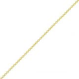 Tornozeleira de Ouro 18k Portuguesa 1,2mm 24cm to00133 - Joiasgold