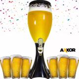 Torre Dispenser de Chopp Axxor com capacidade de 4 Litros e Iluminaç!ao Led