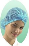 Touca Descartável Sanfonada Tnt Azul Pct 100un - Jersey pompom