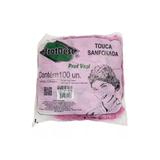 Touca Sanfonada Protdesc (Pacote 100 Unidades) - Rosa