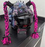 Trancinhas de capacete - Mulheres Moto Lovers