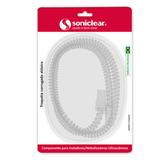 Traquéia Corrugada de PVC para Nebulizador Pulmosonic Soniclear
