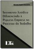 Tratamento juridico diferenciado a pequena empresa - Ltr