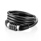 Trava Cabo Anti Furto Aço Com Segredo 1 Metro 8mm Multilaser BI012 para Moto Bicicleta Estepe de Carro