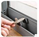 Trava De Segurança Janela E Porta Correr Anti Roubo - Pet import