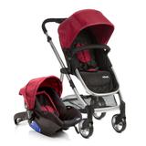 Travel System Epic Lite Ts Cherry Carrinho de Bebê + Bebê Conforto - Infanti