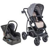 Travel System - Explore com Casulo Click - Grafite e Preto - Kiddo