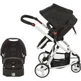 Travel System Mobi Safety 1st - Black White (White frame)