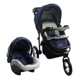 Travel System Prime Baby Triciclo Velloz - Azul