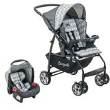 Travel System Rio K Touring Evolution SE Carrinho de Bebê + Bebê Conforto Copacabana - Burigotto