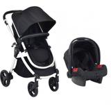 Travel System Soul com Bebê conforto Preto - Burigotto
