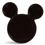 Travessa Cerâmica Mickey 28cm Preto - Cerâmica érica