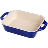 Travessa Cerâmica Staub Azul Marinho 14X11CM - 10685
