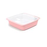 Travessa duo 360 com tampa 1,6l plasutil