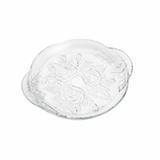 Travessa em vidro Lyor Gardenias 25,5cm