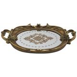 Travessa Espelhada Versailles Ouro - Vya store