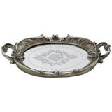 Travessa Espelhada Versailles Prata - Vya store