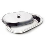 Travessa funda com tampa em aço inox 252 x 175 mm - Tramontina