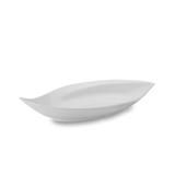 Travessa Funda Folha em Melamina 52 x 29,5 x 8 cm Branca - Brinox