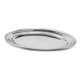 Travessa Inox Oval Rasa 35 Cm Chef Line - 0