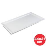 Travessa Melamina Catering Branco Haus 44x21,3x3cm Dt-Gr4421
