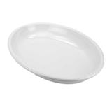 Travessa Oval 45 X 32 cm 2,50 Litros Branco Em Melamina 100 Profissional Gourmet Mix GX5318