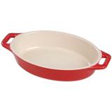 Travessa Oval em Cerâmica 37cm Staub Cereja