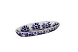 Travessa Oval mini Feita e Pintada a mão - Porcelana monte sião