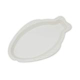 Travessa Peixe Mondoceram Gourmet 2,6cmx20,6cmx33,5cm Branco