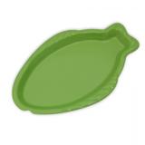 Travessa Peixe Mondoceram Gourmet 2,6cmx20,6cmx33,5cm Verde