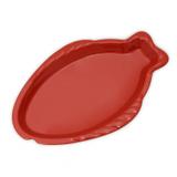 Travessa Peixe Mondoceram Gourmet 2,6cmx20,6cmx33,5cm Vermelho