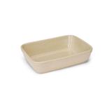 Travessa Retangular de Cerâmica Portuguesa Mostarda Vianagrés 24 x 16,5 x 6 cm - Hercules