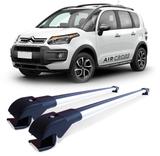 Travessa Teto Aircross 2010 A 2018 Rack Alumínio Slim Prata - Outros