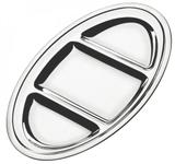 Travessa Tripla Aço Inox Service Tramontina 61405340
