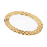 Travessa Vera Gold 35,5x25cm - Rojemac