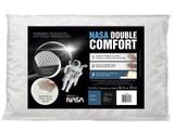 Travesseiro Espuma Viscoelástica - Fibrasca NASA Double Comfort