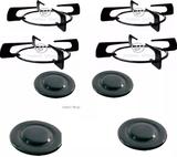 Trempe + Espalhadores Cooktop Fischer 1519 4 Cada (Original)