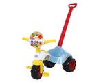Triciclo Infantil Magic Toys Formas Tico Tico - Haste Removível Porta Objetos