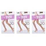 Trifil Europeu Meia Calça Tabaco Tamanho U (Kit C/03)